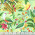 Timeless Treasures Fabrics Paradise Island Fruit Doves Green