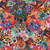 Timeless Treasures Fabrics Calico Cat Boho Packed Floral Sage