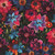 Timeless Treasures Fabrics Calico Cat Forest Floral Black