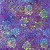 Timeless Treasures Fabrics Tonga Batiks Mermaid Packed Floral Grape