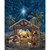 Timeless Treasures Fabrics Peace & Harmony Nativity Panel 36 Inch