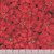 Timeless Treasures Fabrics Merry Christmas Packed Poinsettias Metallic Red