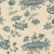 Moda Fabrics Fleur De Paris French General Jardinage Floral Scenic Pearl French Blue