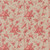 Moda Fabrics Fleur De Paris French General Oiseaux Floral Birds Smoke Grey Red, fabric pattern with pink birds, flowers, and foliage on a grey background.