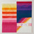 Lumin Fabrics White Owl Fundamentals Solar Flare Stack Red Yellow Purple Ten Inch Squares
