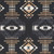 Windham Fabrics Spirit Trail Native American Windrunner Black Brown Grey