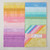 Lumin Fabrics White Owl Fundamentals Sheer Bliss Stack Garden Blooms Pastel Ten Inch Squares