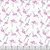 Benartex Fabrics Tropical Splash White Flamingo Friends, fabric with a pattern of pink flamingos and small pink dots on a white background.