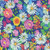 Benartex Fabrics Tropical Splash Navy Blue Floral Paradise