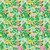 Benartex Fabrics Tropical Splash Green Pink Garden Flowers