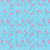 Benartex Fabrics Tropical Splash Blue Flamingos, fabric with pink flamingos and white polka dots on a light blue background.
