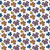 Benartex Fabrics Kaleidoscope White Multi Fligth