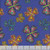 Benartex Fabrics Kaleidoscope Blue Multi Flight, vibrant pattern of colorful butterflies on a deep blue background.
