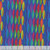 Benartex Fabrics Kaleidoscope Dark Blue Multi Metamorphosis