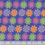 Benartex Fabrics Kaleidoscope Dark Blue Kaleidoscope
