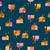 Moda Fabrics Mystic Fable Ruby Star Society Alexia Abegg Galaxy Dark Blue Vintage Little House