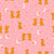 Moda Fabrics Mystic Fable Ruby Star Society Alexia Abegg Rosebud Pink Retro Bunny Bunnies