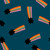 Moda Fabrics Mystic Fable Ruby Star Society Alexia Abegg Galaxy Dark Blue Shooting Stars