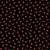 Moda Fabrics Mystic Fable Ruby Star Society Alexia Abegg Soft Black Sweetflower Floral Print Fabric, black background with pink and brown floral pattern.