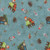 Studio E Fabrics Holly Woods Cathy Walters Woodland Toss Slate