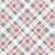 Studio E Fabrics Pretty Scary Timna Tarr Bias Plaid Rose