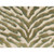 Hamilton Fabrics Ziggy Forest Green Cream Zebra Cut Velvet