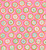 Moda Fabrics Trinketry Ruby Star Society Melody Miller Retro Spools of Thread Flamingo Pink, colorful spools of thread patterned on a pink background.