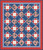 Wilmington Prints Founding Glory Jennifer Pugh Flag Squares Quilt Kit