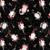 Wilmington Prints Snowy Gnomies Jennifer Pugh Gnome Toss Black
