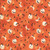 Wilmington Prints Spooky Tails Nancy Mink Bats Orange