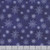 Wilmington Prints Let it Snow-Man! Danielle Leone Snowflakes All Over Dark Blue