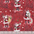 Wilmington Prints The Jolly North Anne Tavoletti Scenic Toile and Santas Red