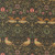 Moda Fabrics William Morris Muse Barbara Brackman Damask Birds Ebony Black