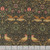 Moda Fabrics William Morris Muse Barbara Brackman Damask Birds Ebony Black