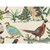 Hamilton Fabrics Avis Multi Cream Birds Pheasant Quail