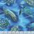 Benartex Fabrics Sea Turtle Haven 108 Inch Wide Quilt Backing Tropical Ocean Sea Turtles Swimming Blue