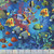 Benartex Fabrics Jewel of the Sea 108 Inch Wide Quilt Backing Tropical Ocean Fish, vibrant underwater scene with colorful tropical fish and coral