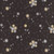 Wilmington Prints Cottage Reverie Coffee and Quilts Bouquet Toss Black