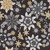 Wilmington Prints Cottage Reverie Coffee and Quilts Large Floral Black