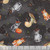 Wilmington Prints Spooky Tails Nancy Mink Tossed Cats Black