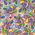Quilting Treasures Carnivale �Packed Paisleys White