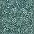 Benartex Fabrics Magical Season  Katie Daisy Snow Frost Teal