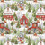 Benartex Fabrics Heartland Holiday Nicole Decamp Christmas Country Barns Red Green
