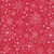 Benartex Fabrics Magical Season  Katie Daisy Snow Frost Red