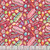 Benartex Fabrics Magical Season  Katie Daisy Magical Sweets Red Multi