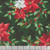 Benartex Fabrics Heartland Holiday  Nicole DeCamp Poinsettia Bouquet Green