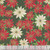 Benartex Fabrics Holiday Nouveau Green Art Nouveau Poinsettias