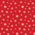 Benartex Fabrics Snow Joy Debbie Hron Red Playful Snow Flakes