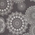 Benartex Fabrics Winter Haven Rachel Rossi Charcoal Grey Dancing Mandala