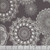 Benartex Fabrics Winter Haven Rachel Rossi Charcoal Grey Dancing Mandala
